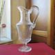1 Pitcher Water Jug In Crystal From Saint Louis Model Apollo Signed
