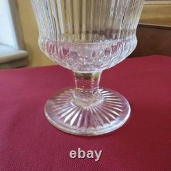 1 Pitcher Water Jug In Crystal From Saint Louis Model Apollo Signed
