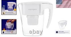 10 Cup Water Filter Pitcher Pure Drinking Water with Chlorine & Lead Removal