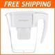 10-cup Water Filter Pitcher Removes Lead, Chlorine, And More 120 Gallon Life
