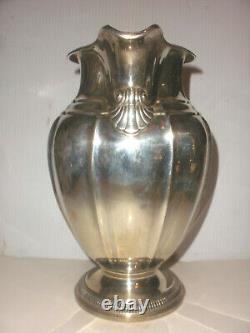 10 Vintage Gorham Sterling Silver water pitcher 531/1 4 7/8 pint 1020gr