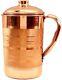 100% Pure Copper 2 Liter Pitcher With Ayurvedic Health Benefits Water Jug