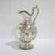 12.25 In Coin Silver Jones Ball & Co. Antique 1845 Grape Pattern Water Pitcher