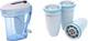 12-cup Water Filter Pitcher + 3 Replacement Filters