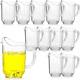 12 Pcs Plastic Pitchers 60 Ounce Clear Restaurant Pitcher Jug Large Water Pitche