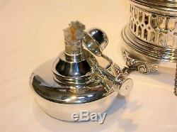 1865 Tiffany & Co. Repousse Sterling Silver Large Hot Water Urn 13 1/2tall Rare