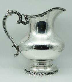 1939 Antique REED & BARTON Silver Plate Large Water Pitcher 5200 NO MONOGRAM