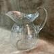 1940s Cambridge Glass Crystal Rose Point Etched Doulton Water Pitcher Jug 76oz