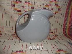 1950's GRAY FIESTA DISC WATER JUG / PITCHER -FIESTAWARE 23L