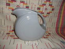 1950's GRAY FIESTA DISC WATER JUG / PITCHER -FIESTAWARE 23L