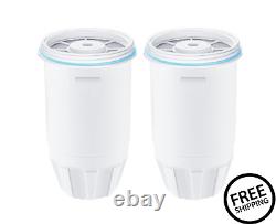 2pk Water Filter for Zero Pitcher & Dispenser ZR-001 ZR-017 ZR-004 ZP-006 ZD-013