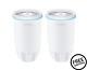 2pk Water Filter For Zero Pitcher & Dispenser Zr-001 Zr-017 Zr-004 Zp-006 Zd-013