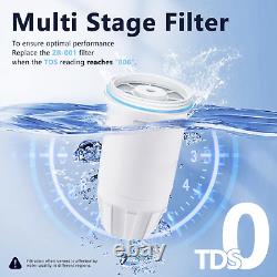 2pk Water Filter for Zero Pitcher & Dispenser ZR-001 ZR-017 ZR-004 ZP-006 ZD-013