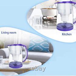 3.5L Water Filter Pitcher4Stage UF Filtration System Dormitory Home Office 4PACK