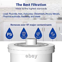 3.5L Water Filter Pitcher4Stage UF Filtration System Dormitory Home Office 4PACK