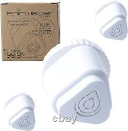 3 PACK REPLACEMENT FILTER for Epic Water Filter Pitcher Pure Removes Fluoride