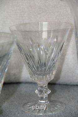32 oz Jug / Pitcher & 6 Waterford Cut Crystal EILEEN Water Flared Goblets