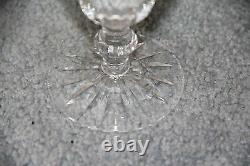 32 oz Jug / Pitcher & 6 Waterford Cut Crystal EILEEN Water Flared Goblets