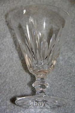 32 oz Jug / Pitcher & 6 Waterford Cut Crystal EILEEN Water Flared Goblets