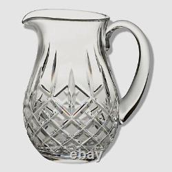 $375 Waterford Crystal Lismore Clear Water Jug Pitcher Carafe Container Vessel