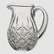 $375 Waterford Crystal Lismore Clear Water Jug Pitcher Carafe Container Vessel