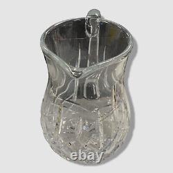 $375 Waterford Crystal Lismore Clear Water Jug Pitcher Carafe Container Vessel