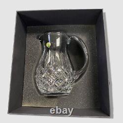 $375 Waterford Crystal Lismore Clear Water Jug Pitcher Carafe Container Vessel