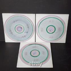 40pc 8 Place Settings CALECA MARINA LAVENDER BLUE plates Bowls Mug Cups Serving