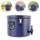 5-gallon Beverage Cooler Water Jug Drink Insulated Dispenser 304 Steel Interior