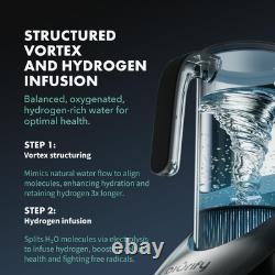 50 Oz Hydrogen Water Pitcher BPA Free Rich Hydrogen Water Generator Electro