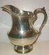 9.5 Vintage Poole #1027 Sterling Silver Georgian Water Pitcher