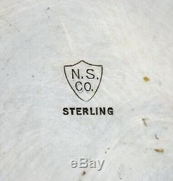 #9123 -Classy National Silver Co Lg Sterling Water Pitcher Plain Pattern No Mono