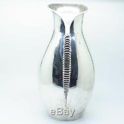 925 Sterling Silver Tango ACEVES Mexico Geeves San Francisco Water Pitcher