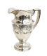 Acsme Sterling Silver Engraved Water Pitcher Circa 1900 Swagged Florals