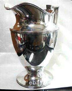 AMERICAN STERLING SILVER WATER PITCHER TIFFANY & CO. 18181, 35 ozs, 4 PINTS XF