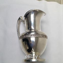 ANTIQUE TIFFANY & CO. STERLING SILVER WATER PITCHER -M MARK 723 GRAMS Gourgeous