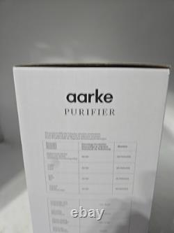 Aarke Purifier, Water Filter Jug in Glass and Stainless Steel 2.4L /10Cup Sealed