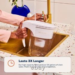 Advanced 10-Cup Water Filter Lead & Chlorine Removal