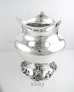 Aesthetic Reed & Barton Silver Plate Co Large Art Nouveau Water Pitcher Jug