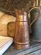 Amazing Huge French Copper Broc Body Pitcher/water Jug Early Rare Piece