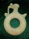 Ancient Mesopotamia Water Jug With Handle Pitcher Brown 12.5in A200