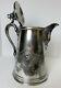 Antique 1858 Meriden Lyman's Rogers Smith Silver Plate Swan Water Pitcher Db. Wal