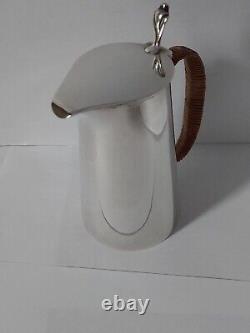 Antique 1914 Hallmarked Solid Sterling Silver Hot Water Jug