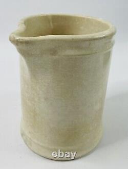 Antique 19th Century Homer Laughlin Ceramic Water Pitcher Jug
