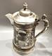 Antique Astetic Movement Simpson Hall Miller Quadruple Silver Plated Water Jug