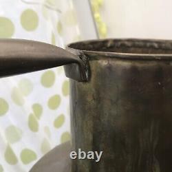 Antique Brass Large 15 French water Pitcher Hand Made Watering Can