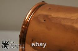 Antique Ca. 1880 Derverlea Dovetailed Copper Jug Pitcher England Water Milk Can