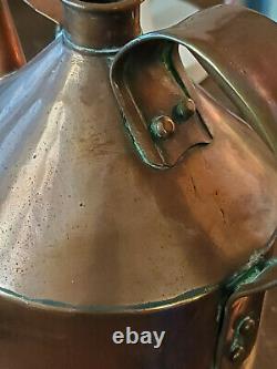 Antique Copper Jug, Oil Can, Milk Can, Watering Can Very Good Antique Condition