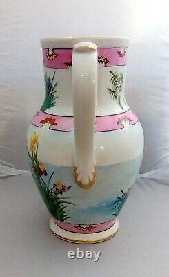 Antique Duck Jug, Handpainted Porcelain Water Jug/Pitcher