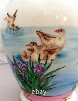 Antique Duck Jug, Handpainted Porcelain Water Jug/Pitcher